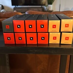 12 sleeves decaf and half calf nespresso